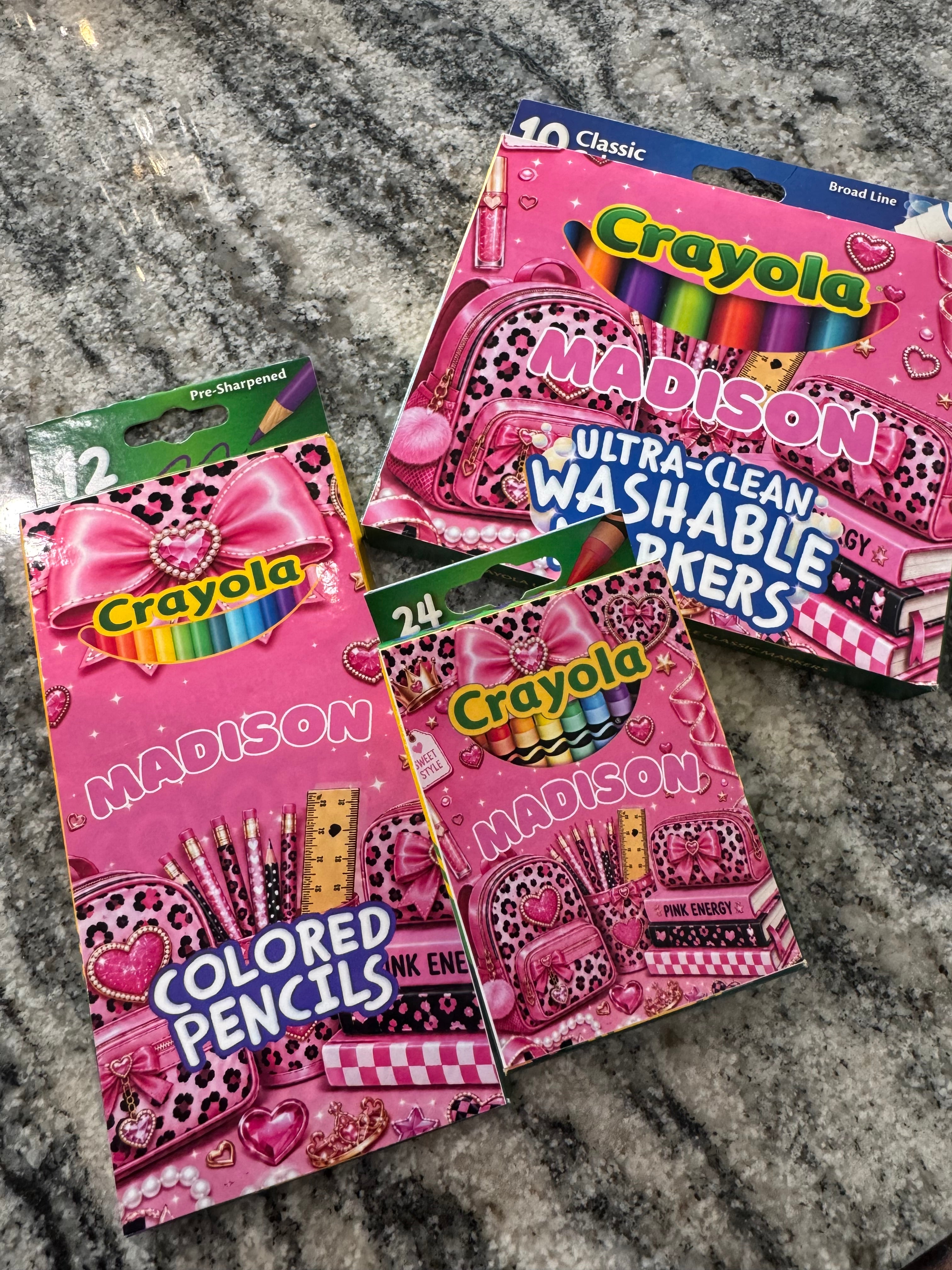Personalized Crayola Set