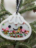 Dumpling Shaker Ornament