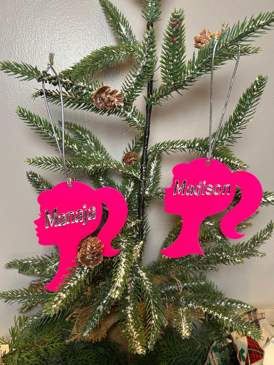 Barbie Inspired Ornament