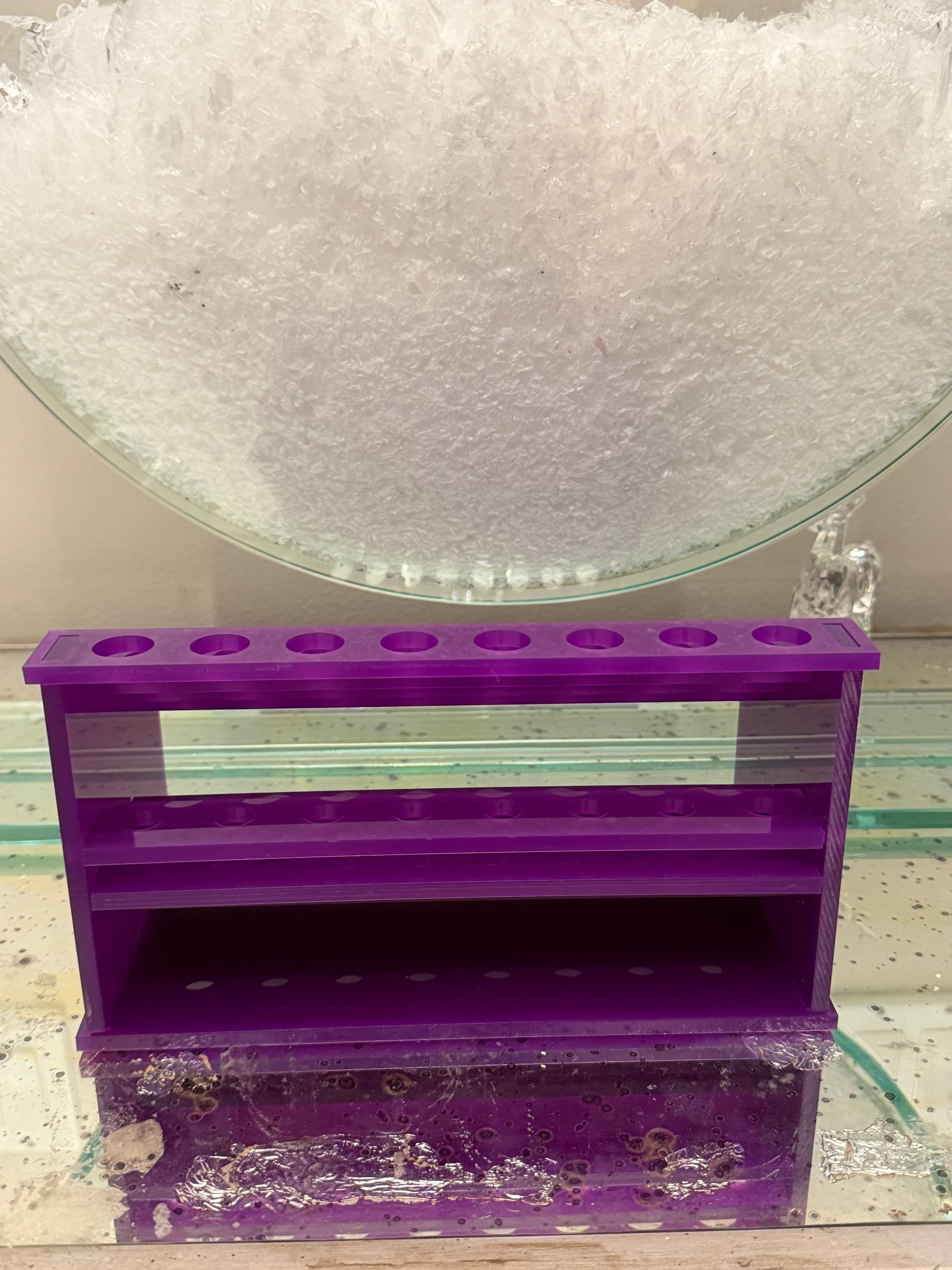 Acrylic Rhinestone Pen Holder