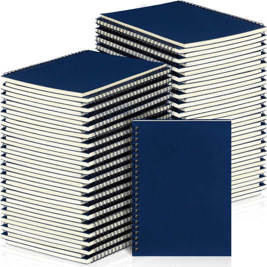 NAVY BLUE NOTEBOOK WITH TEAL LOGO