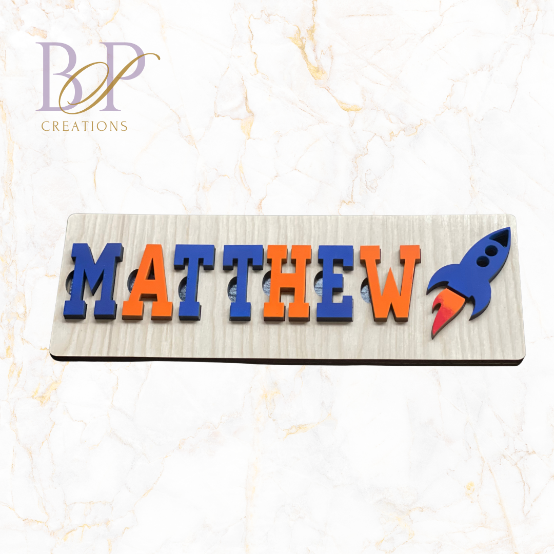 Wooden Name Puzzle