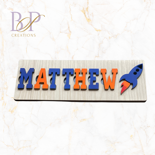 Wooden Name Puzzle