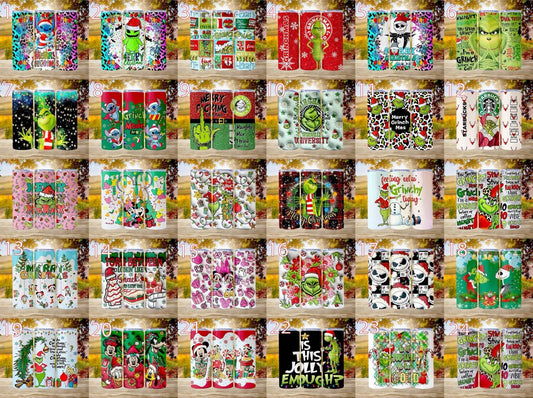 GRINCH TUMBLERS