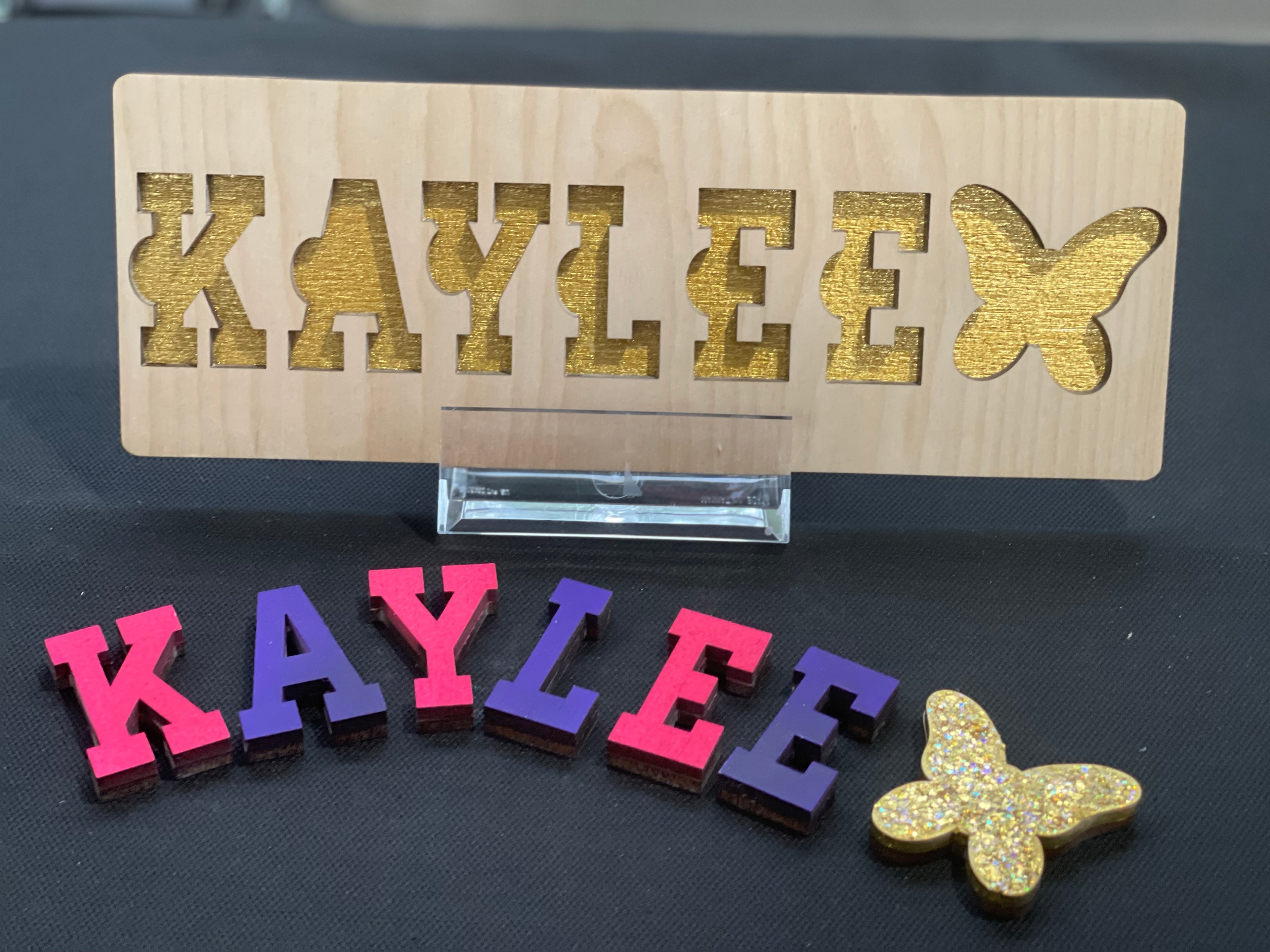 Wooden Name Puzzle