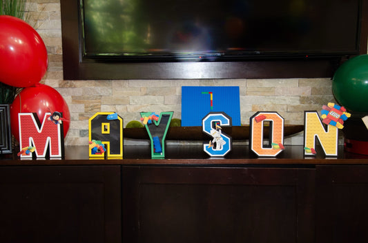 3D Paper Letters
