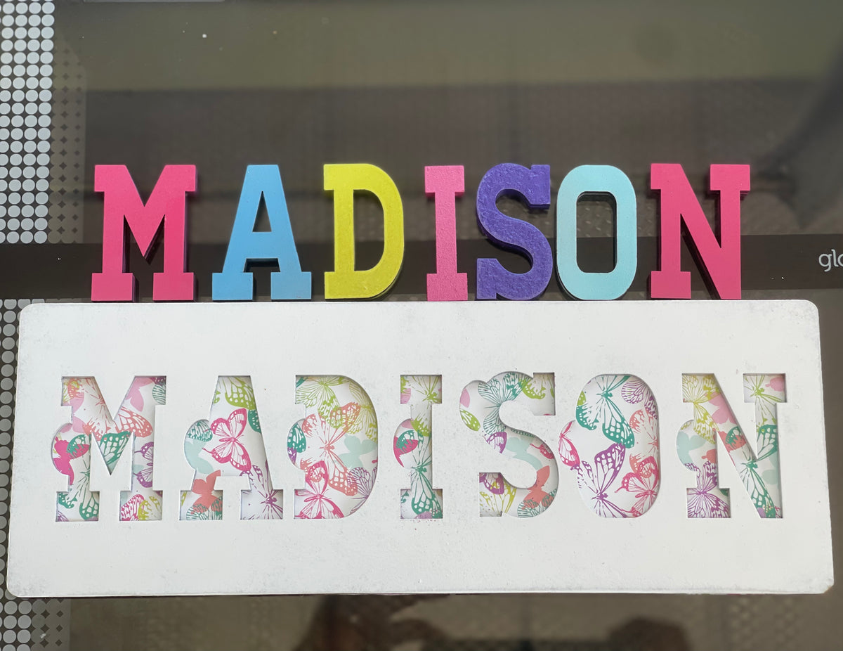 Wooden Name Puzzle
