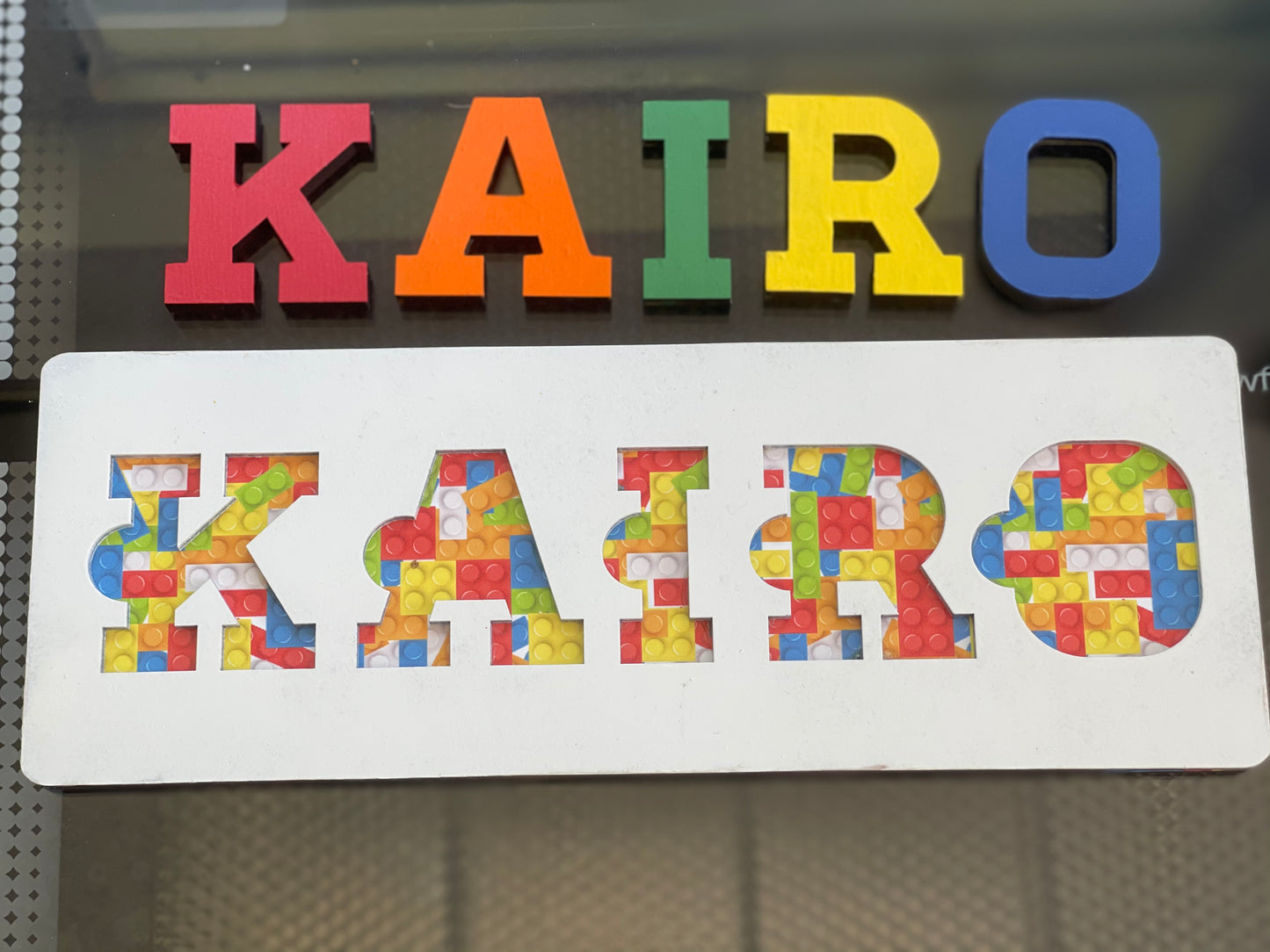 Wooden Name Puzzle
